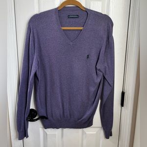 Men’s Ralph Lauren Polo cotton V neck sweater